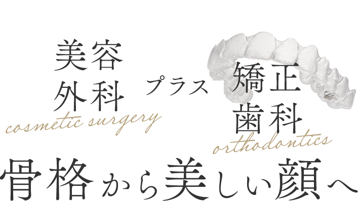 「三重県で美しさを求める方へ」美容外科＋矯正歯科　骨格から美しい顔へ